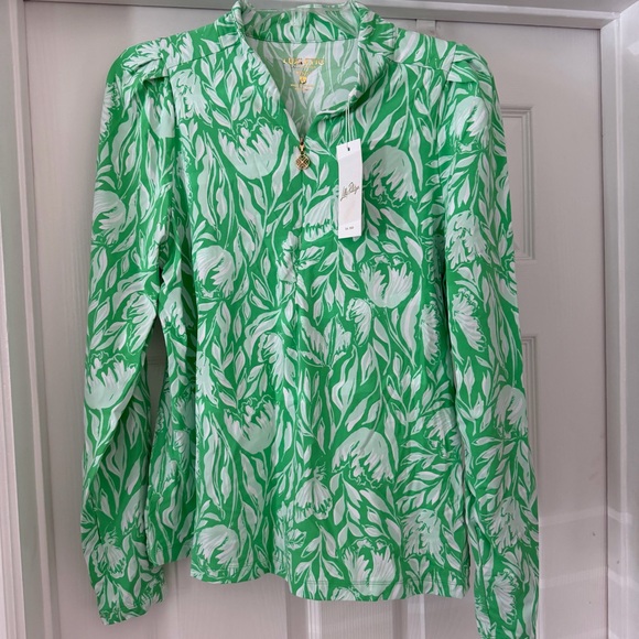 Lilly Pulitzer Tops - Lilly Pulitzer NWT Meryl SANIA half zip Luxletic